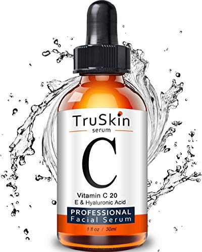 TruSkin Vitamin C Serum for Face, Topical Facial Serum with Hyaluronic Acid, Vitamin E, 1 fl oz: Gateway