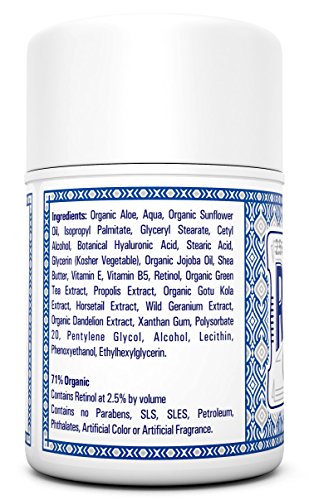 LilyAna Naturals Retinol Cream Moisturizer 1.7 Oz: Beauty