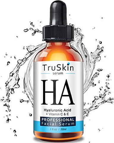 The BEST Hyaluronic Acid Serum for Skin & Face with Vitamin C, E, Organic Jojoba Oil, Natural Aloe and MSM - Deeply Hydrates & Plumps Skin to Fill-in Fine Lines & Wrinkles - (1oz): Beauty