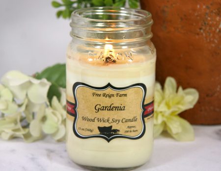 Gardenia - Wood Wick Candles