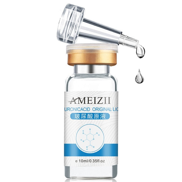 AMEIZII Snail Essence Hyaluronic Acid Serum Moisturizing Whitening Lifting Firming Essence Anti-Aging Face Skin Care Repair 1Pcs