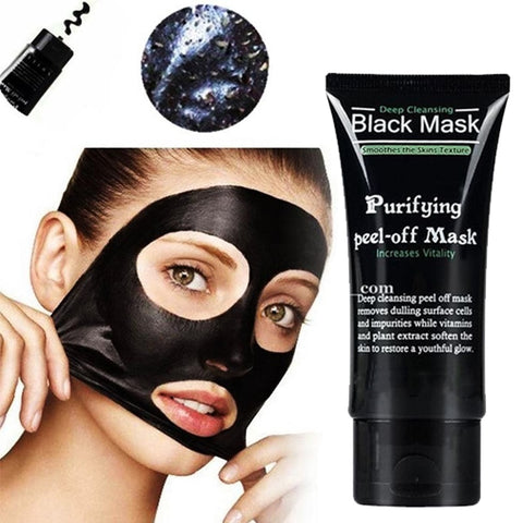 Black Facial Mask Blackhead/Acne Remover Peeling Treatment for Deep Purifying Cleansing